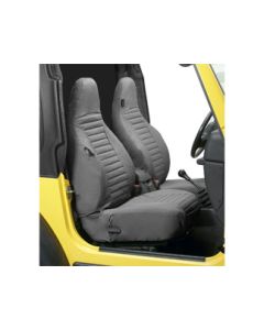 SEAT COVER 97-02 TJ FR PR-GRAY