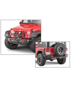 QRC FULL WIDTH JK FRONT & REAR BUMPER