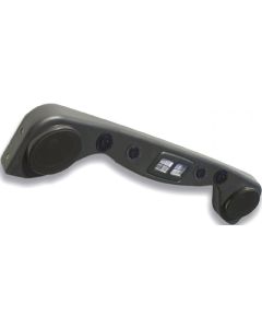 Vertically Driven Products 792501 Hi Fidelity 6 Speaker Overhead Soundbar in Textured Black  for 87-02 Jeep Wrangler YJ & TJ