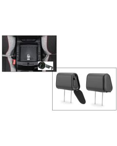 Tuffy  Security Console Insert with Headrest Safe for 18-24 Jeep Wrangler JL & Gladiator JT