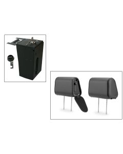 Tuffy  Security Console Insert with Headrest Safe for 11-18 Jeep Wrangler JK