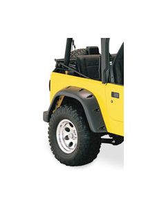 Bushwacker 10042-07 4.75" Rear Pocket Flares for 97-06 Jeep Wrangler TJ & Unlimited