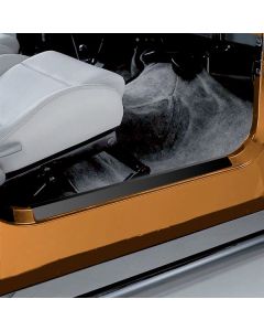 Rugged Ridge 11216.02 Door Entry Guards in Black for 76-95 Jeep CJ-7, CJ-8 Scrambler & Wrangler YJ