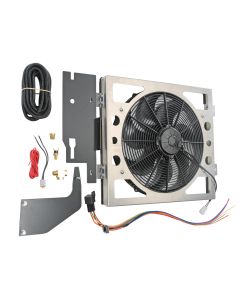 Derale Performance 20162Q Waterproof Electric Cooling Fan for 87-06 Jeep Wrangler YJ, TJ & TJ Unlimited