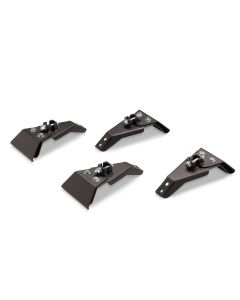 Warrior Products 835B Safari Rack Gutter Mounts for 84-01 Jeep Cherokee XJ