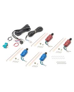 Electric-Life LK0150-537 4 Door Power Door Lock Kit for 07-18 Jeep Wrangler Unlimited JK