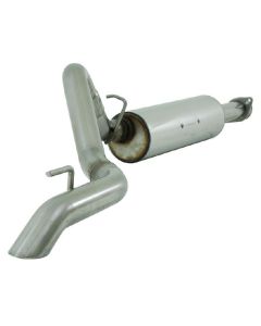 MBRP S5520409 XP Series Cat Back Exhaust System in T-409 Stainless Steel for 04-06 Jeep Wrangler Unlimited with 4.0L I-6 Engines