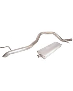 OMIX 17611.08 Muffler & Tail Pipe Combo for 05-09 Jeep Grand Cherokee WK with 3.7L/4.7L Engine