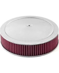 Rugged Ridge 17751.52 14" Round Air Cleaner Assembly for Most 4 Barrel Carbs