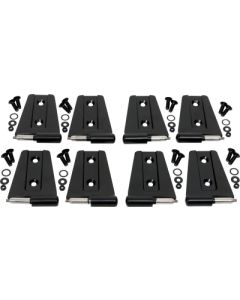 KEN DOOR HINGE SET 8PC 07-11 JKU BLACK