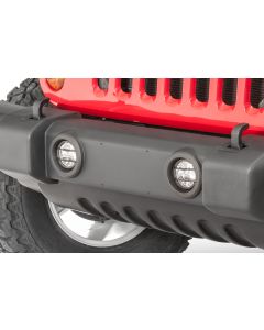 KEN FOG LIGHT COVERS BLK TEX JK