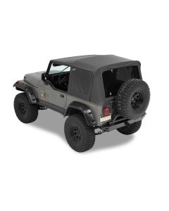 SUPERTOP NX YJ W/O DOORS BLK DENIM