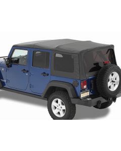 Bestop 54723-35 Supertop NX Soft Top with Tinted Windows for 07-18 Jeep Wrangler Unlimited JK 4 Door