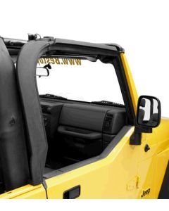 Bestop 55012-01 Door Surround Kit and Tailgate Bar for 97-06 Jeep Wrangler TJ & Unlimited