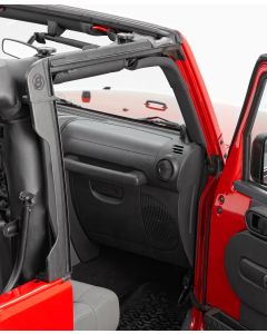Bestop 55010-01 Door Surround Kit for 10-18 Jeep Wrangler JK with Factory Soft Top & 07-18 Wrangler with Supertop NX or Trektop NX