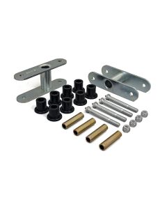 GREASE SHACKLES 1/2 INCH-BLACK 87-95