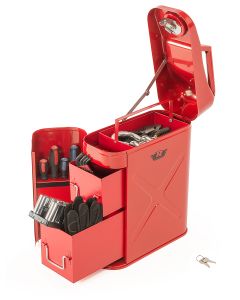 RAMPAGE TRAIL CAN TOOL BOX - RED