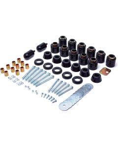 1 INCH POLY BODYLIFT-BLACK 97+ WRANGLER