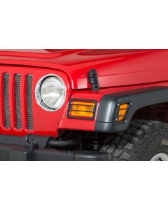 RR EURO TURN SIGNAL COVERS TJ BLACK