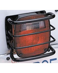 Rampage Products 8660 Rear Euro Taillight Guards in Black for 76-06 Jeep CJ-5, CJ-7, CJ-8 Scrambler, Wrangler YJ, TJ & Unlimited