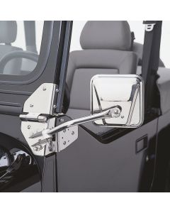 RAMPAGE SIDE MIRRORS 55-86 CJ STAINLESS