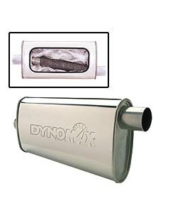 DynoMax 17282 Ultra Flo SS Muffler for 91-99 Jeep Wrangler YJ & TJ