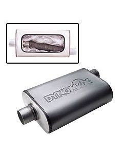 DynoMax 17217 Ultra Flow Welded Steel Muffler for 91-99 Jeep Wrangler YJ & TJ