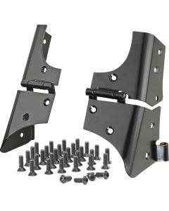 OMIX-ADA 11209.02 Windshield Hinge Set in Black for 97-06 Jeep Wrangler TJ