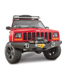Smittybilt 76810 XRC Multi Optional Design (M.O.D.) Front Bumper for 84-01 Jeep Cherokee XJ