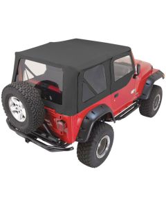 RMP COMPLETE TOP W/UPPERS 97-06 TJ BLK