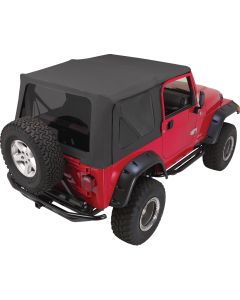 RMP COMPLETE TOP W/TINT W/O UPP TJ BLK