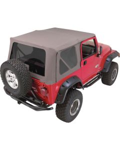 RMP COMPLETE TOP W/TINT W/O UPP TJ KHAK