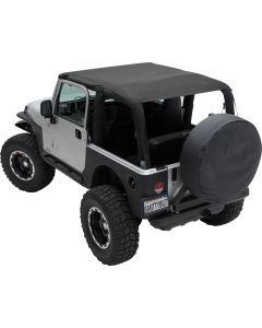 SMITTY EXTENDED TOP 97-06 TJ BLACK DIA