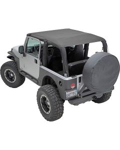Smittybilt  Extended Top for 07-09 Jeep Wrangler JK 2 Door