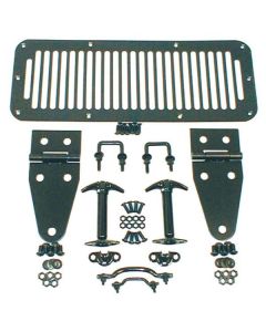 Smittybilt 7699 Hood Kit in Black for 78-95 Jeep CJ & Wrangler