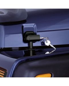 OMIX 11210.10 Locking Hood Latch Set in Black for 97-06 Jeep Wrangler TJ & Unlimited
