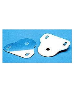 Smittybilt 7408 SMI Stainless Steel Interior Windshield Bracket for 76-95 Jeep CJ & Wrangler YJ