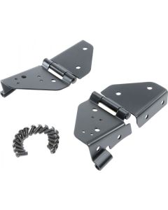 Smittybilt 7603 SMI Windshield Hinges in Black for 76-95 Jeep CJ & Wrangler YJ