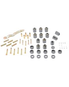 Prothane 1-113-BL 1" Body Mount Lift for 87-95 Jeep Wrangler YJ