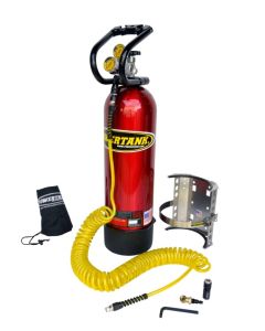 15LB CO2 TANK PACKAGE A 250PSI RED