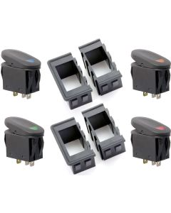 RR ROCKER SWITCH HOUSING KIT W/SWITCHES