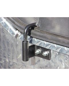 WINDOW BRACKETS YJ DIAMOND PLATE DOORS