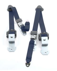 3 POINT BELTS 84-96 4 DR XJ BLUE