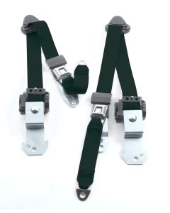 3 POINT BELTS 84-96 4 DR XJ DARK GREEN