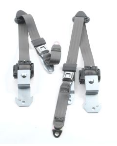 3 POINT BELTS 84-96 4 DR XJ GRAY