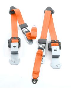 3 POINT BELTS 84-96 4 DR XJ ORANGE