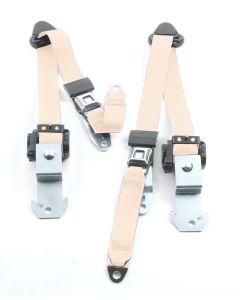 3 POINT BELTS 84-96 4 DR XJ IVORY