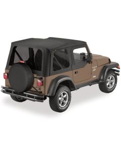 SUPERTOP NX 97-06 TJ W/UPPER DOORS BLACK DENIM KIT