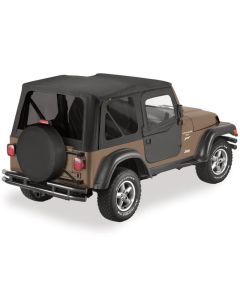 SUPERTOP NX 97-06 TJ W/2 PC DOORS BLACK DENIM  KIT