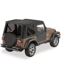 SUPERTOP NX 97-06 TJ W/2 PC DOORS BLACK DENIM  KIT
